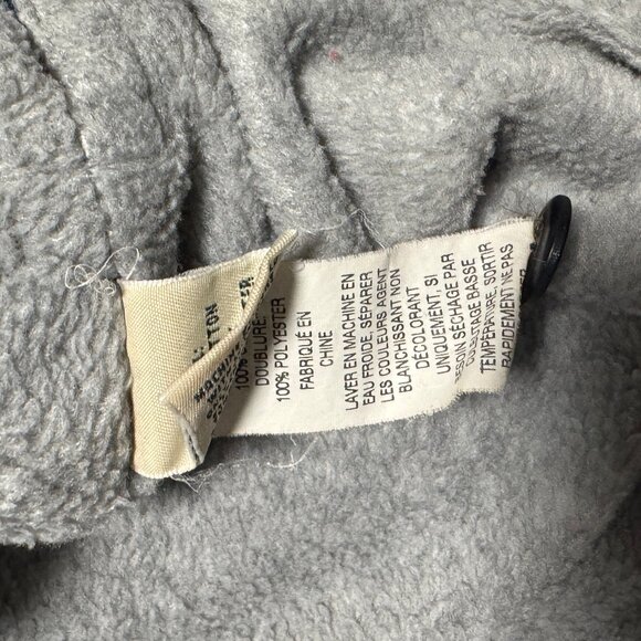 LL BEAN Fleece Lined Flannel Shirt XS Capri Blue Plaid - Picture 4 of 4